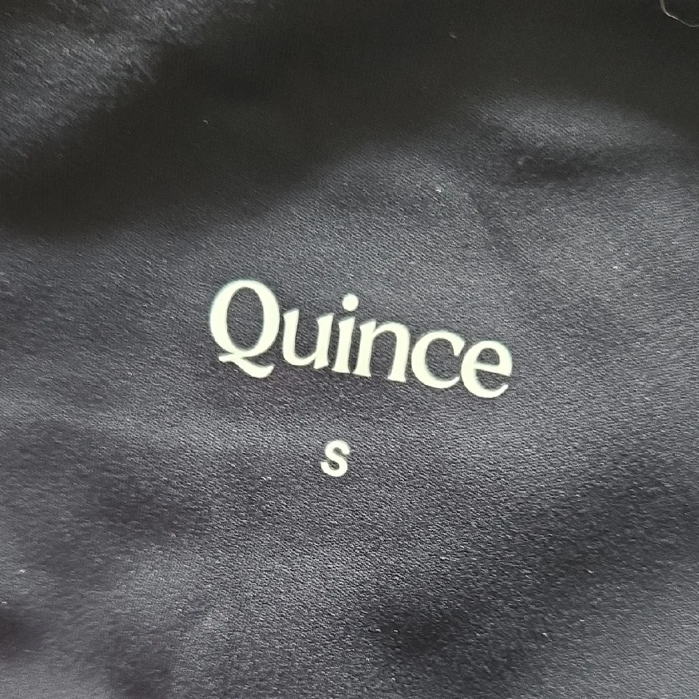 Quince Navy Blue Flare Athleasure Pants Workout Athletic size small